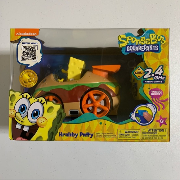 Nickelodeon Spongebob SquarePants Remote Control Car-NIB - Picture 7 of 9